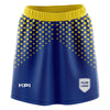 Custom Skirt/Skort Yellow & Blue Diamonds